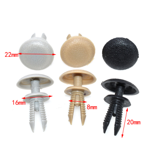 中国重汽豪沃配件车门内饰板卡扣铆钉塑料扣螺钉自锁螺栓门板