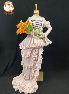 【看板喵】chobits人型电脑天使心小叽粉插画拖尾COS大全套