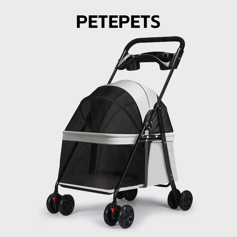PETEPETSE1G宠物推车一体式折叠