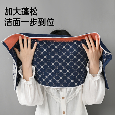 纯棉毛巾柔软高档吸水不掉毛全棉