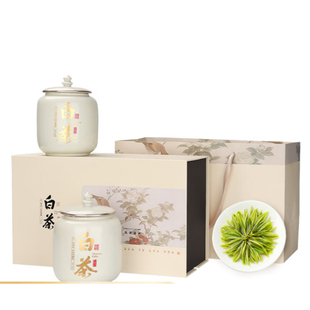 第一江南安吉绿茶白茶明前特级新茶风雅茶叶礼盒装年货高端送礼品