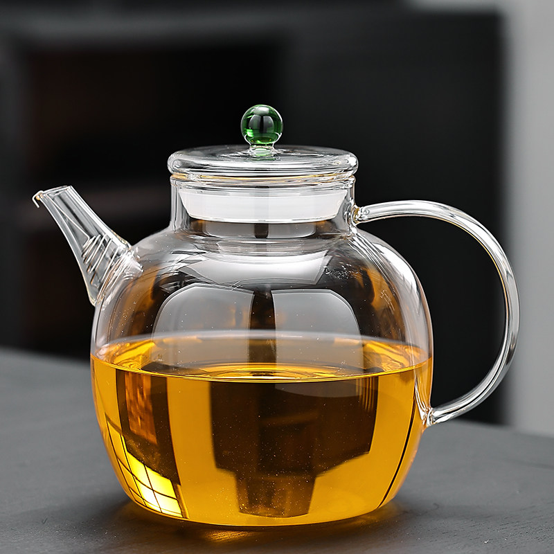 加厚玻璃冷水壶耐高温凉水壶家用夏季冰箱储水泡茶壶大容量凉水杯