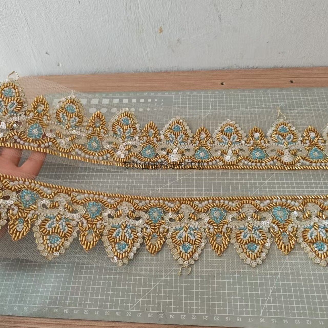 重工满珠刺绣花边 礼服秀禾珠子管子珍珠亮片 DIY 新品上市,纺织面料/辅料/配套,服装花边,淘宝优惠券,粉丝福利购,淘宝优惠卷