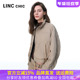 LINCCHIC金羽杰2025秋季 新款 落肩箱型羽绒服夹克外套女Y25801043