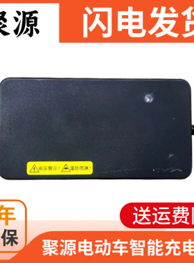聚源电摩电轻摩灌胶充电器，48v60v雅迪专用款