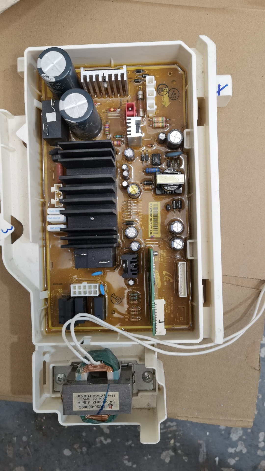 三星洗衣机电脑板WW80J7260GW GX滚筒DC92-01640K变频板94-05334A