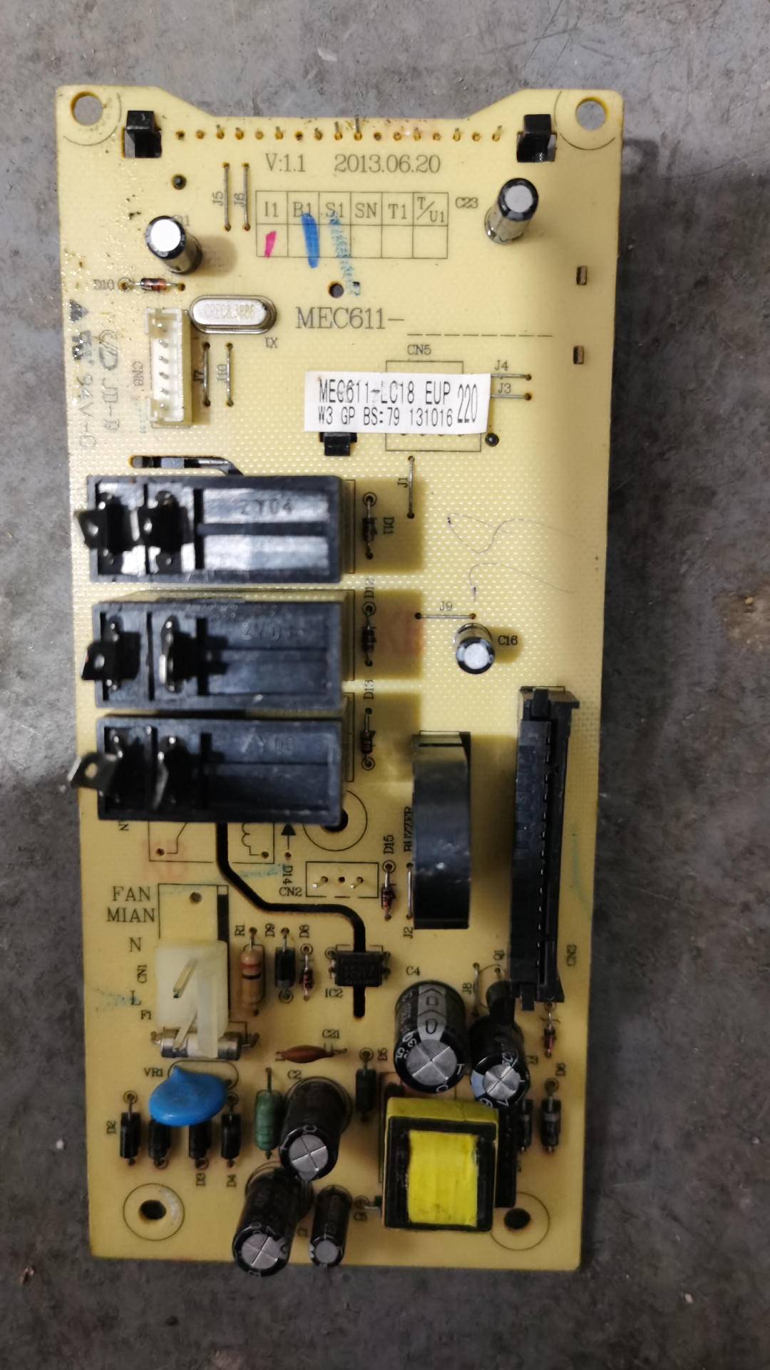 格兰仕微波炉G80F23CN3L-ZS电脑板MEC636-LC18/611-LC18通用正品