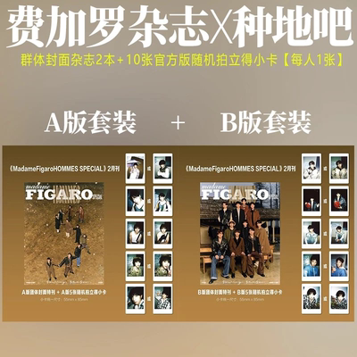 费加罗 2月 十个勤天A/B版封面+官方小卡 费加罗男士杂志2024年蒋敦豪鹭卓李耕耘李昊赵一博卓沅赵小童何浩楠陈少熙王一珩