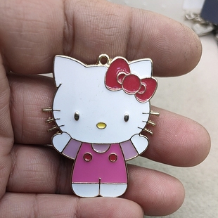 37满29元 滴釉打标项链坠 包邮