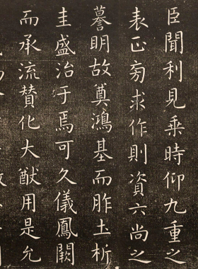唐 虞世南演连珠碑帖高清微喷复制学习名家小楷书法范本毛笔字帖
