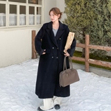 现货-韩剧女主枪驳领双面呢大衣306-AW113-p295-k448，女装毛呢外套，浙宝306