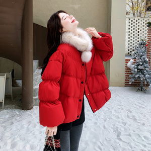 现货-新年圣诞刚需款真狐狸毛羽绒306-AW186-p295-k448，女装羽绒服，浙宝306