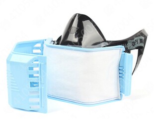 地球 2006适用焊接防护高效防尘过滤棉 高效防尘半面罩KN90GB2626