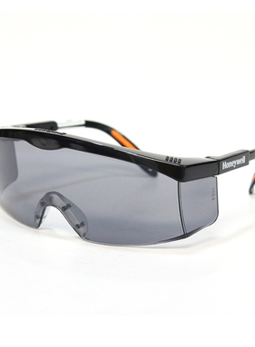 霍尼韦尔GB14866-2006防护眼镜防雾刮擦冲击飞溅紫外线灰色护目镜