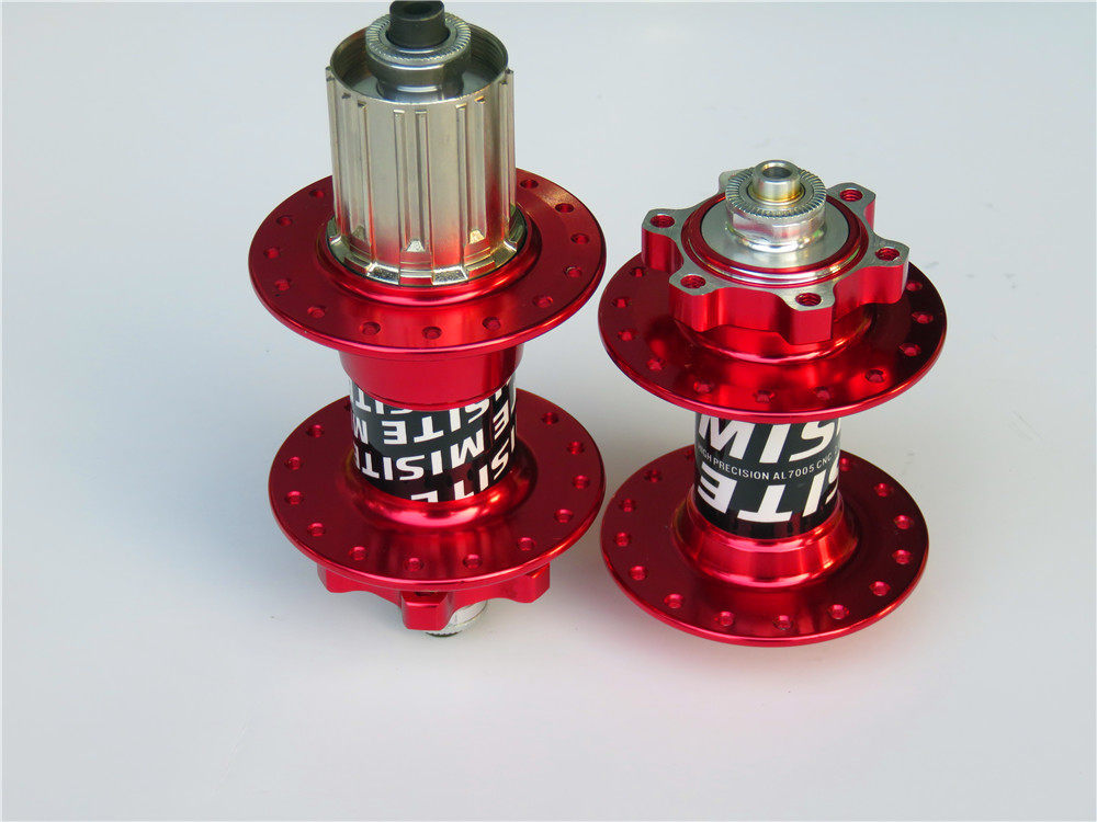 misite密斯特碟刹四培林花鼓32孔培林前后花鼓轴承快拆卡式花鼓