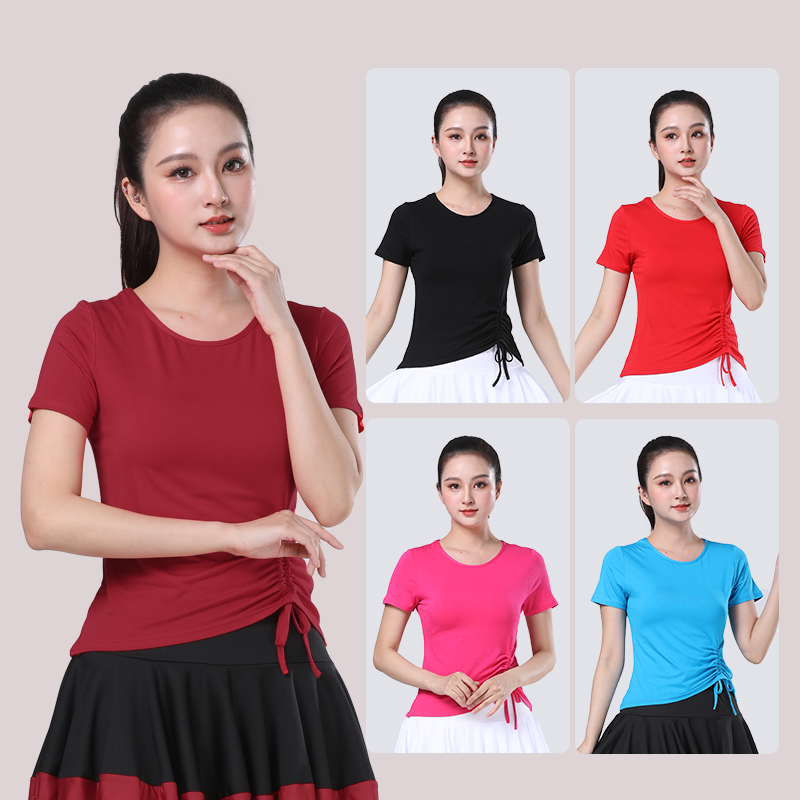 广场舞莫代尔舞蹈服新款