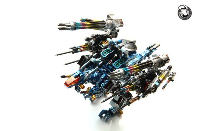 索斯兽 寿屋 ZOIDS024 全武装狙击 速龙 迅猛龙 涂装成品 现货
