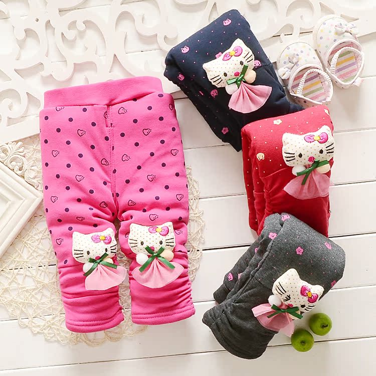 Pantalon fille guêtres - Ref 2061815 Image 1