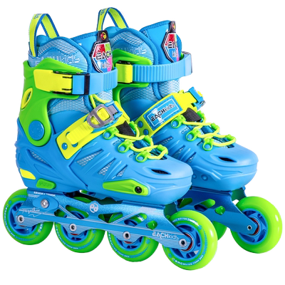 屹琪YQ-2高端锁轮专业平花教学训练儿童轮滑鞋溜冰鞋