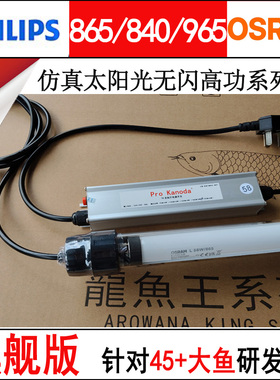 旗舰版T8龙鱼灯865潜水灯965龙鱼灯840红龙金龙灯鱼缸水中发色灯