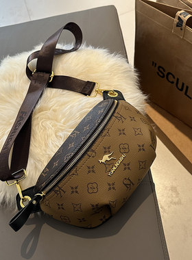 Clean Knock马鞍包新款潮网红百搭时尚腰包女小众胸包单肩斜挎包