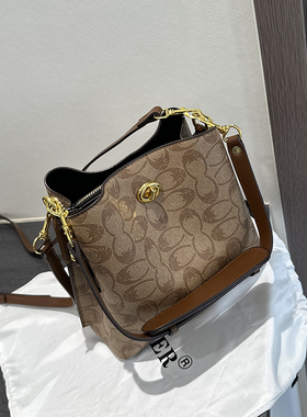 Clean Knock包包女士2026新款高级质感百搭斜挎包爆款手提水桶包