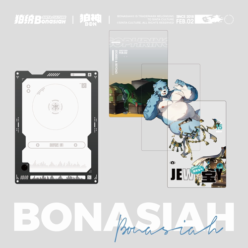 BON|十泉介生辰 亚克力多维相框插换组 福瑞FURRY全兽出击