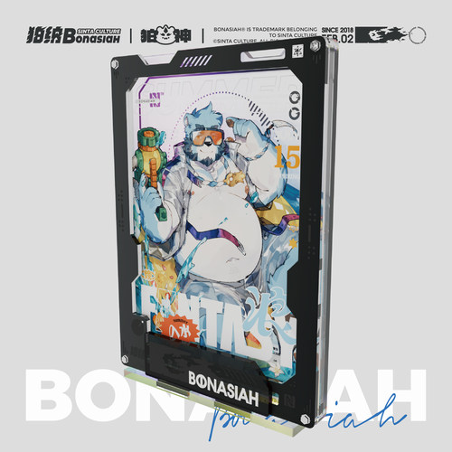 BON|十泉介夏日狂想亚克力多维相框插换组 福瑞FURRY全兽出击