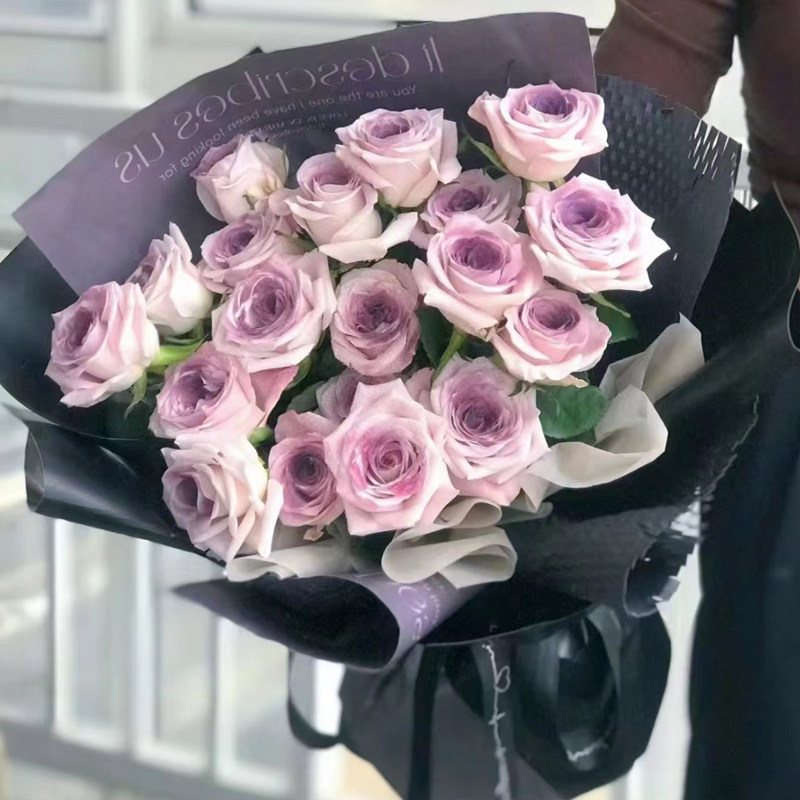 武汉鲜花同城速递 绣球混搭玫瑰花束母亲节情人节送女朋友生日
