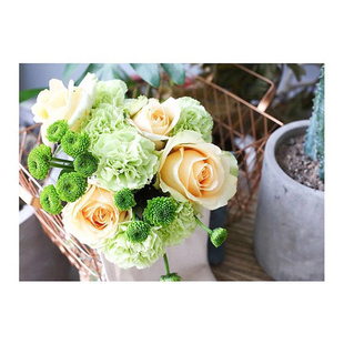 单品混合鲜花包月每月四次周花月花深圳广东省内同城配送花束花店