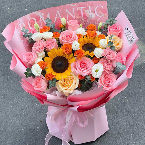 南昌同城速递生日母亲节花束