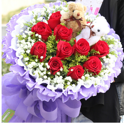 同城望都生日玫瑰花束