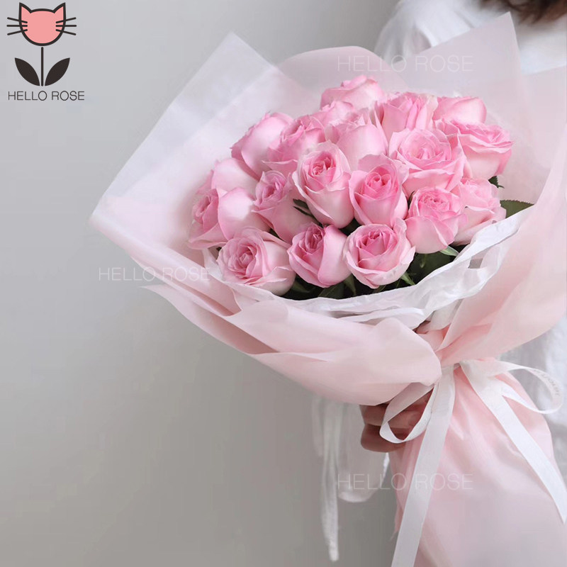 广州北京玫瑰花束香槟玫瑰鲜花