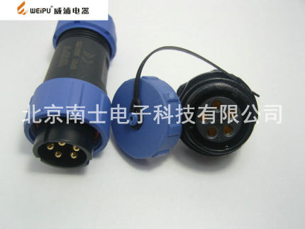 WEIPU 威浦 SP2110 SP2112 5芯 航空插头插座 后螺母 21mm IP68