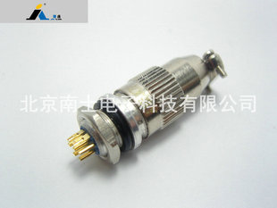 JINLIAN 锦连 XD5 7芯 航空插头 圆形插座 开孔8mm XD5J7A/XD5K7P