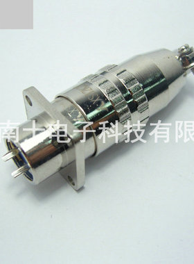 JINLIAN 锦连 XS12 2芯 航空插头 法兰插座 开孔12mm XS12K2P/J2A