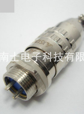 JINLIAN 锦连 XS12 2芯 航空插头 圆形插座 开孔12mm XS12K2P/J2Y