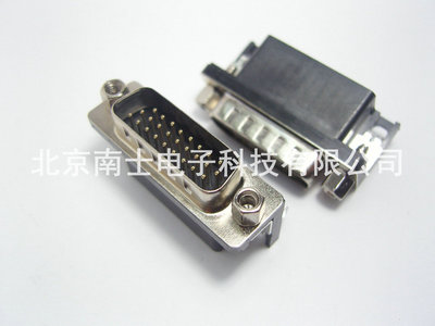 优质 镀金 HDR26公头 DR26针 HDB26 DB26 90度弯脚 插板式 焊板式