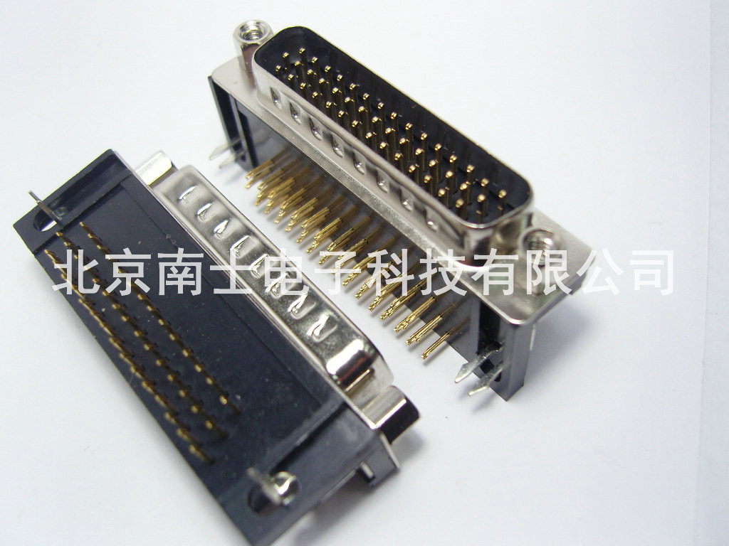 优质 镀金 HDR62公头 DR62针 HDB62 DB62 90度弯脚 插板式 焊板式