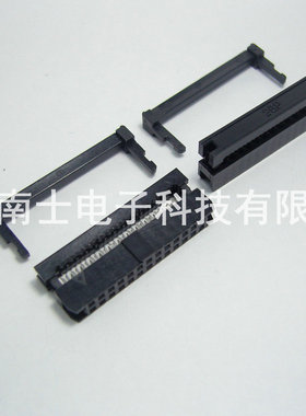 优质 FC-26P IDC压线头 ISP接头 JTAG 牛角插头 2.0mm间距 黑色