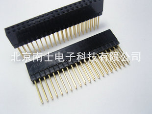40P 长针 PC104 间距2.54mm 排母 双排座 20P 插座 Astron 台湾