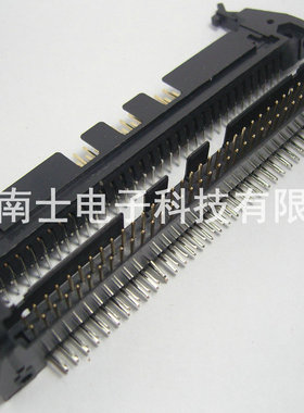 DENK DC2-64P Pin 弯脚 ISP接头 JTAG 牛角插座 2.54mm间距 黑色
