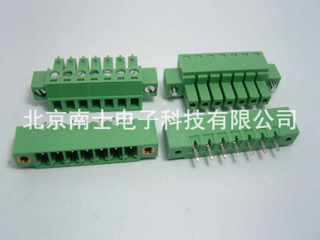 日精 2ERJVM-7P 插拔式 接线端子 间距3.81MM KF2EDG VM 带耳 直