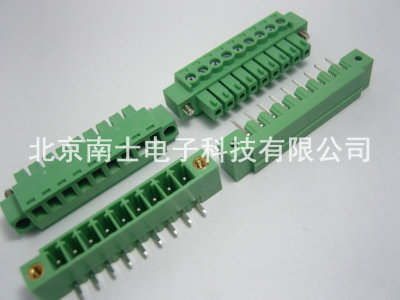 日精 2ERJRM-9P 插拔式 接线端子 间距3.81MM KF2EDG RM 带耳 弯