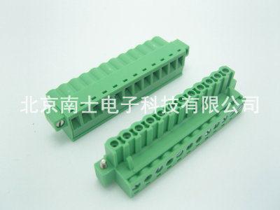 日精 2ERJKM-12P 插拔式 接线端子 间距5.08MM KF2EDG KM 带耳 头