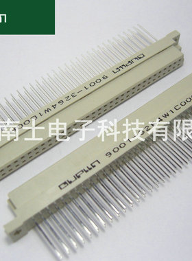 OUPIIN 欧品 2排64芯 2*32P 欧式插座 直孔 9001-3264W1C00A 加长