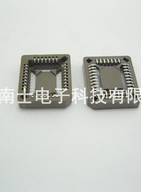AMP 安普 PLCC32 32P 32DIP 32脚 贴片IC座 表贴IC插座 芯片底座