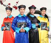 清朝古装 太监官服总管太医服装 公公大内侍卫男戏服年会舞台演出服