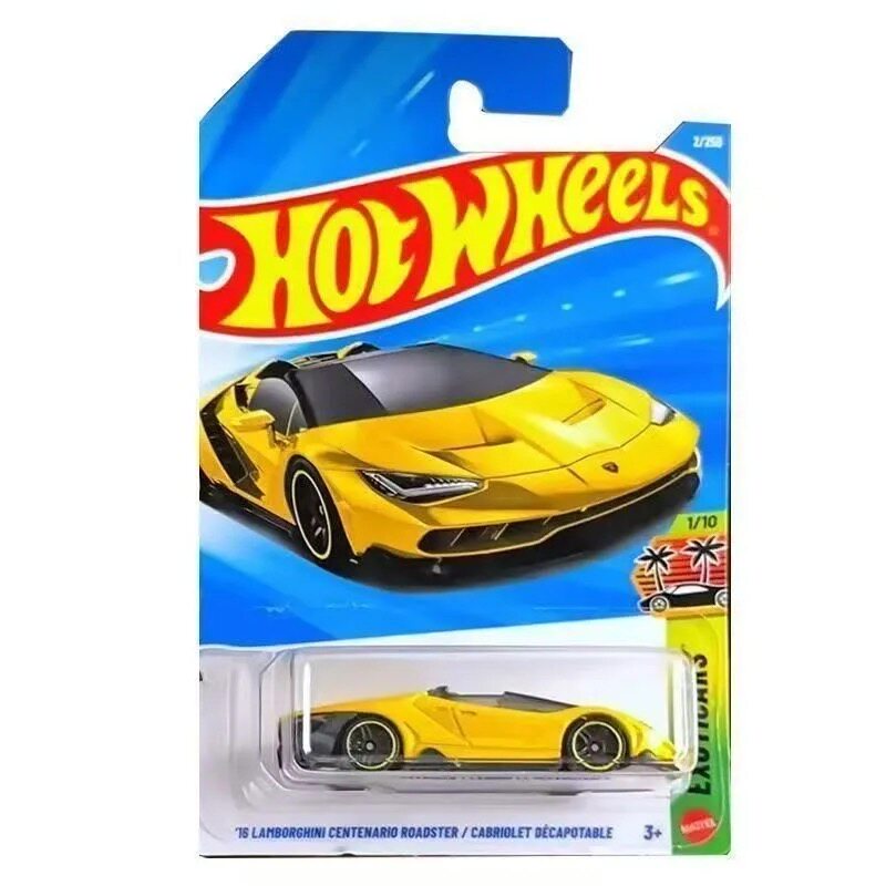 风火轮小跑车002兰博基尼黄