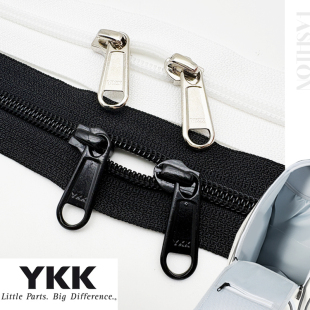 箱包拉链YKK8号尼龙无锁双头双向拉链背包行李箱双肩包书包长拉链